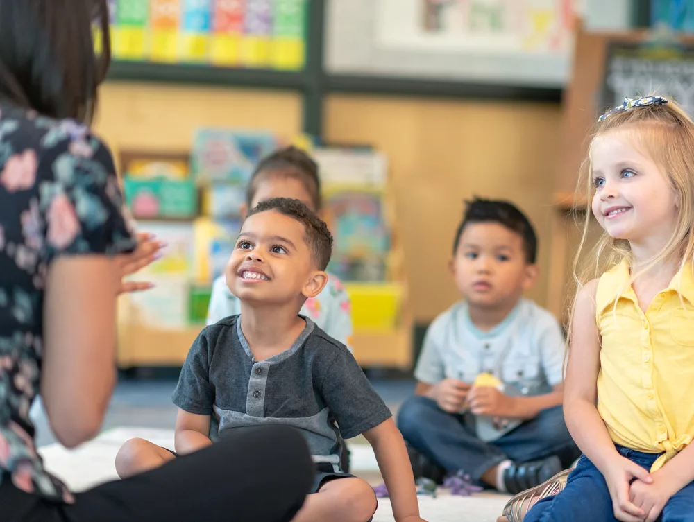 Children in class