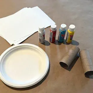 Valentine's Day Heart Craft Materials